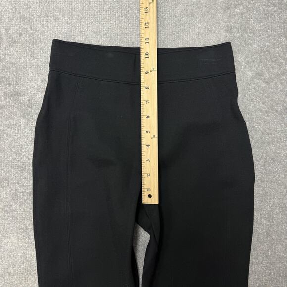 SPANX Pants Womens XS Black Pull On Ponte Slim Straight High Rise Office Work - Picture 7 of 10